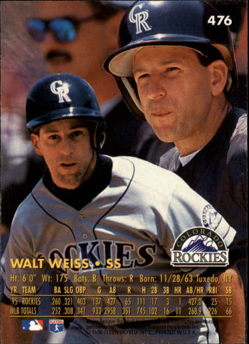 1996 Ultra (Fleer) Baseball "Main Set" Cards #401 to #600 - Picture 149 of 389
