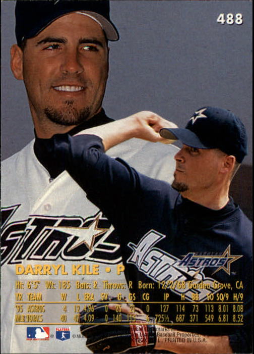 1996 Ultra (Fleer) Baseball "Main Set" Cards #401 to #600 - Picture 173 of 389