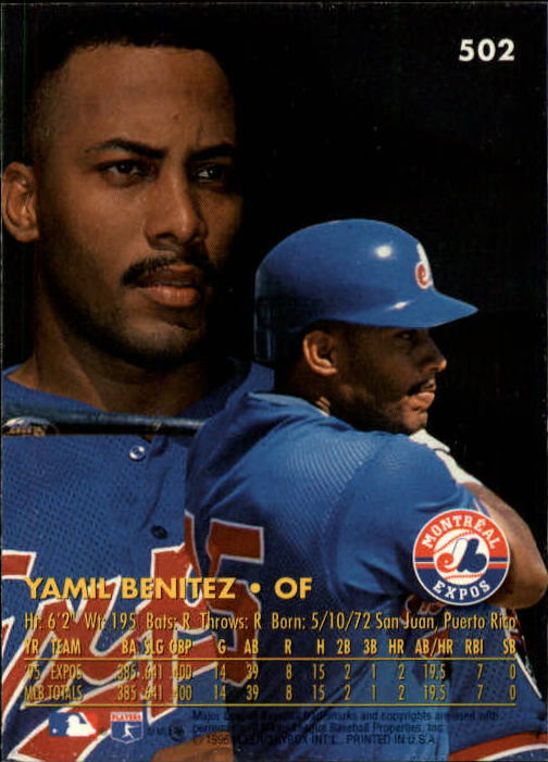 1996 Ultra (Fleer) Baseball "Main Set" Cards #401 to #600 - Picture 201 of 389