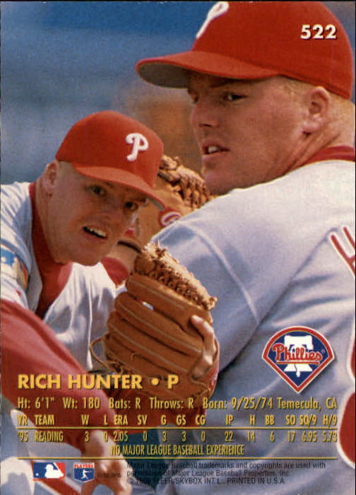 1996 Ultra (Fleer) Baseball "Main Set" Cards #401 to #600 - Picture 241 of 389