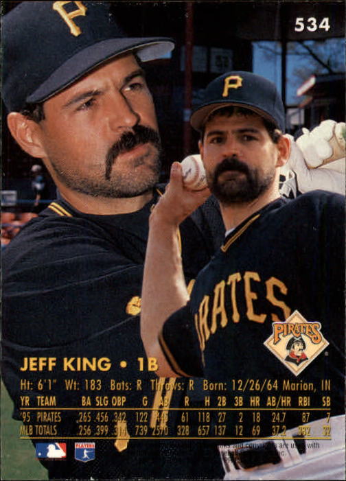 1996 Ultra (Fleer) Baseball "Main Set" Cards #401 to #600 - Picture 263 of 389