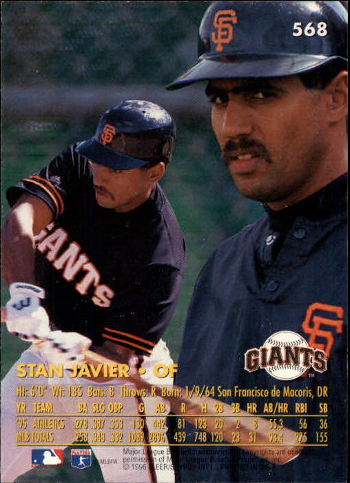1996 Ultra (Fleer) Baseball "Main Set" Cards #401 to #600 - Picture 327 of 389