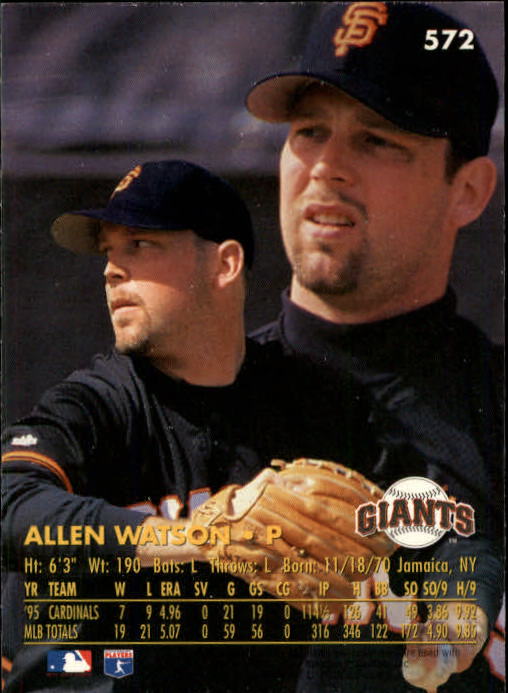 1996 Ultra (Fleer) Baseball "Main Set" Cards #401 to #600 - Picture 333 of 389
