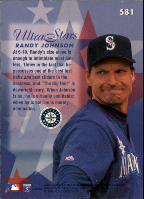 1996 Ultra (Fleer) Baseball "Main Set" Cards #401 to #600 - Picture 351 of 389