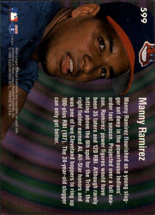 1996 Ultra (Fleer) Baseball "Main Set" Cards #401 to #600 - Picture 387 of 389