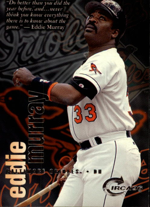 1996 Circa (Fleer/Skybox) Baseball "Main Set" Cards #1 to #200 Rookies and Vets - Picture 8 of 381
