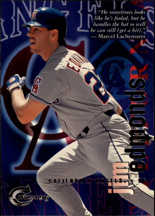 1996 Circa (Fleer/Skybox) Baseball "Main Set" Cards #1 to #200 Rookies and Vets - Picture 32 of 381