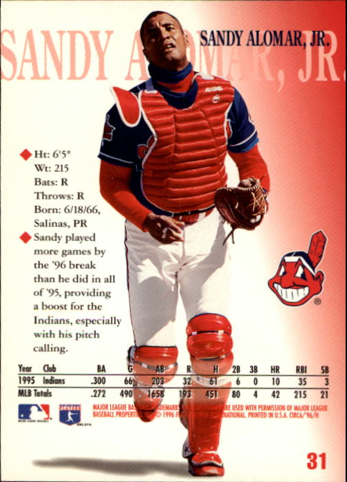 1996 Circa (Fleer/Skybox) Baseball "Main Set" Cards #1 to #200 Rookies and Vets - Picture 59 of 381