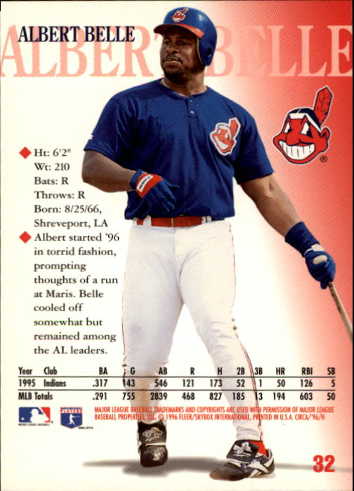 1996 Circa (Fleer/Skybox) Baseball "Main Set" Cards #1 to #200 Rookies and Vets - Picture 61 of 381