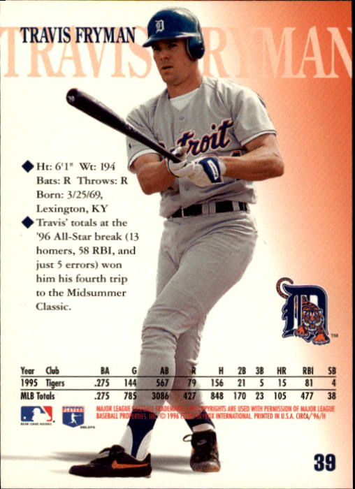 1996 Circa (Fleer/Skybox) Baseball "Main Set" Cards #1 to #200 Rookies and Vets - Picture 75 of 381