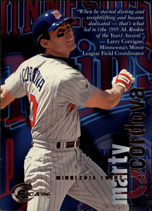 1996 Circa (Fleer/Skybox) Baseball "Main Set" Cards #1 to #200 Rookies and Vets - Picture 106 of 381