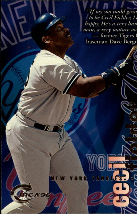 1996 Circa (Fleer/Skybox) Baseball "Main Set" Cards #1 to #200 Rookies and Vets - Picture 122 of 381