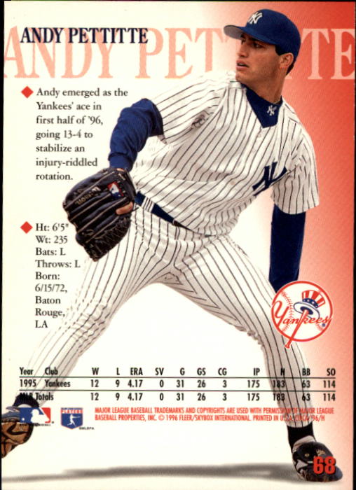 1996 Circa (Fleer/Skybox) Baseball "Main Set" Cards #1 to #200 Rookies and Vets - Picture 131 of 381