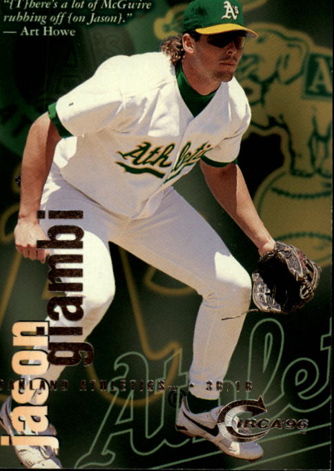 1996 Circa (Fleer/Skybox) Baseball "Main Set" Cards #1 to #200 Rookies and Vets - Picture 138 of 381