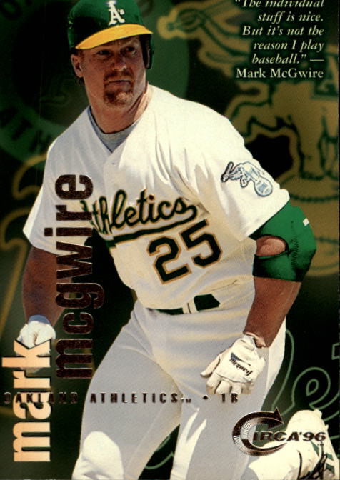 1996 Circa (Fleer/Skybox) Baseball "Main Set" Cards #1 to #200 Rookies and Vets - Picture 140 of 381