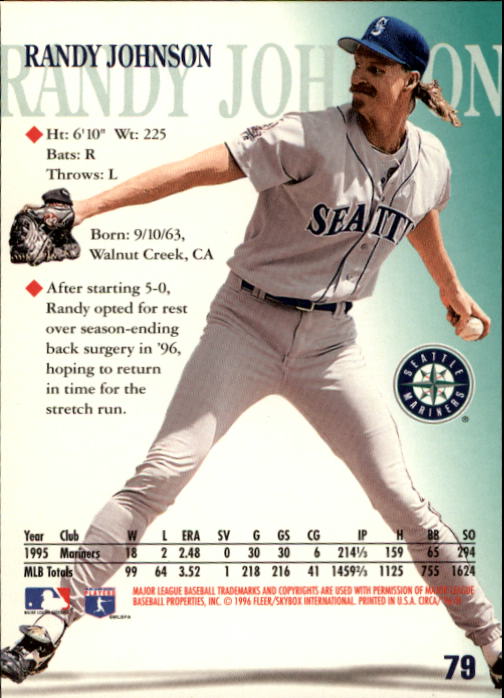 1996 Circa (Fleer/Skybox) Baseball "Main Set" Cards #1 to #200 Rookies and Vets - Picture 151 of 381