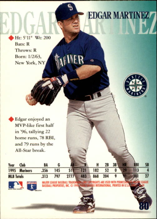 1996 Circa (Fleer/Skybox) Baseball "Main Set" Cards #1 to #200 Rookies and Vets - Picture 153 of 381