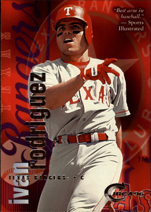 1996 Circa (Fleer/Skybox) Baseball "Main Set" Cards #1 to #200 Rookies and Vets - Picture 176 of 381