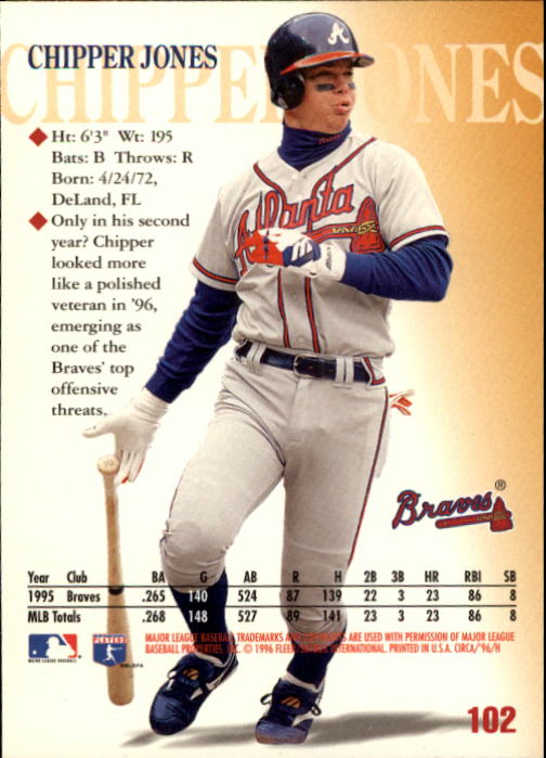1996 Circa (Fleer/Skybox) Baseball "Main Set" Cards #1 to #200 Rookies and Vets - Picture 197 of 381