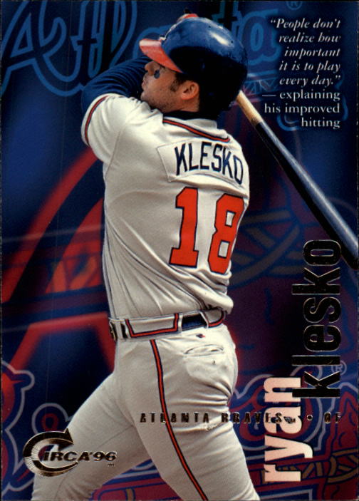 1996 Circa (Fleer/Skybox) Baseball "Main Set" Cards #1 to #200 Rookies and Vets - Picture 200 of 381