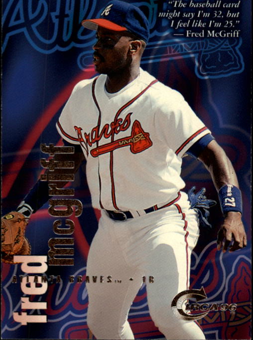 1996 Circa (Fleer/Skybox) Baseball "Main Set" Cards #1 to #200 Rookies and Vets - Picture 204 of 381