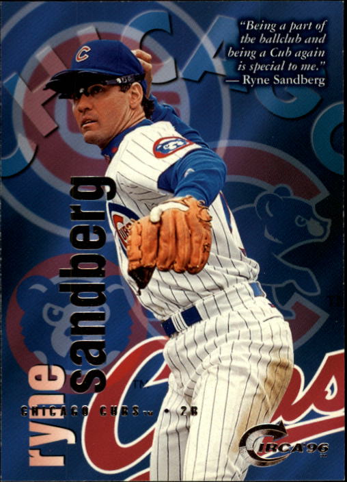 1996 Circa (Fleer/Skybox) Baseball "Main Set" Cards #1 to #200 Rookies and Vets - Picture 212 of 381