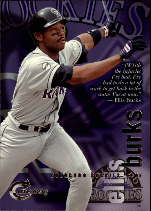 1996 Circa (Fleer/Skybox) Baseball "Main Set" Cards #1 to #200 Rookies and Vets - Picture 232 of 381