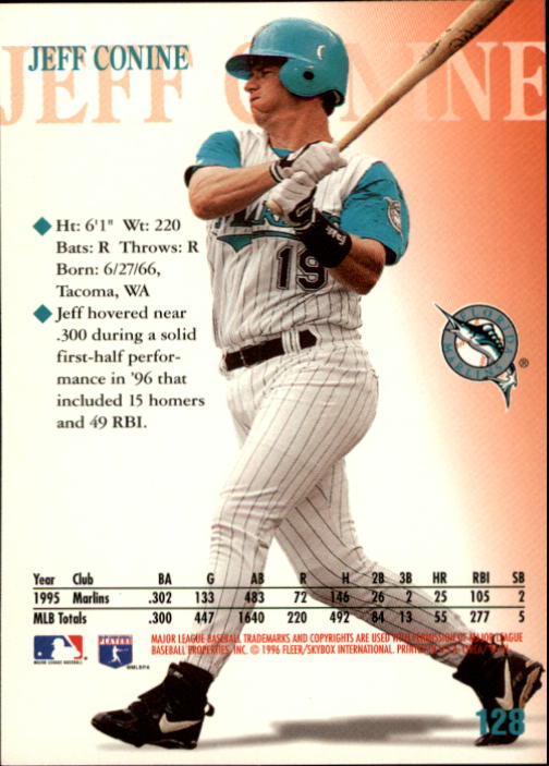 1996 Circa (Fleer/Skybox) Baseball "Main Set" Cards #1 to #200 Rookies and Vets - Picture 247 of 381