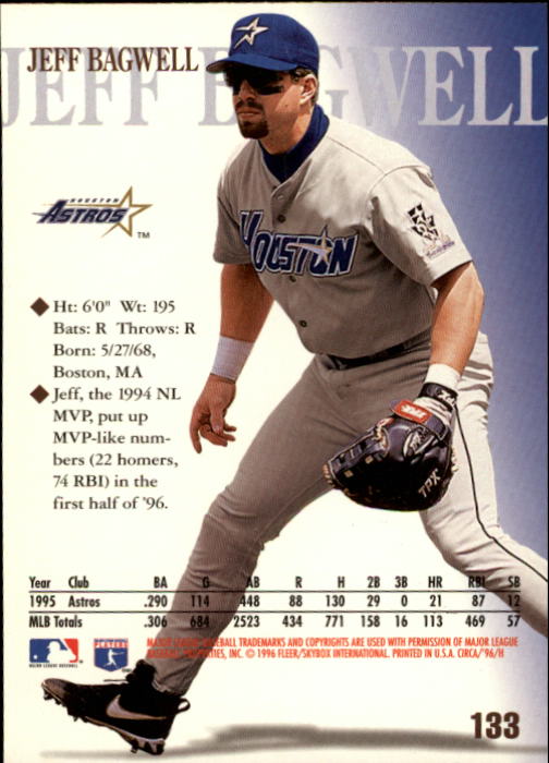 1996 Circa (Fleer/Skybox) Baseball "Main Set" Cards #1 to #200 Rookies and Vets - Picture 257 of 381