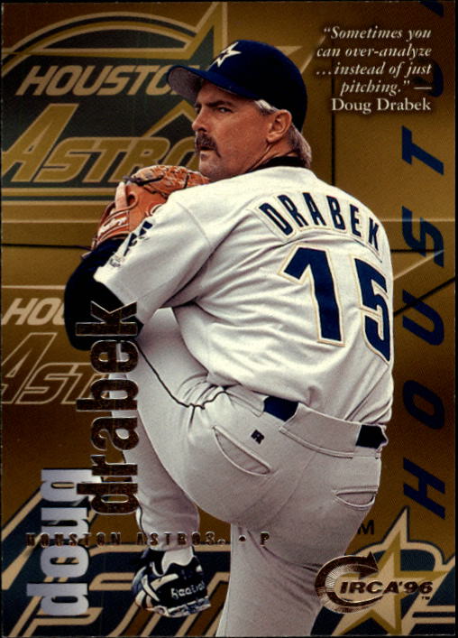 1996 Circa (Fleer/Skybox) Baseball "Main Set" Cards #1 to #200 Rookies and Vets - Picture 262 of 381