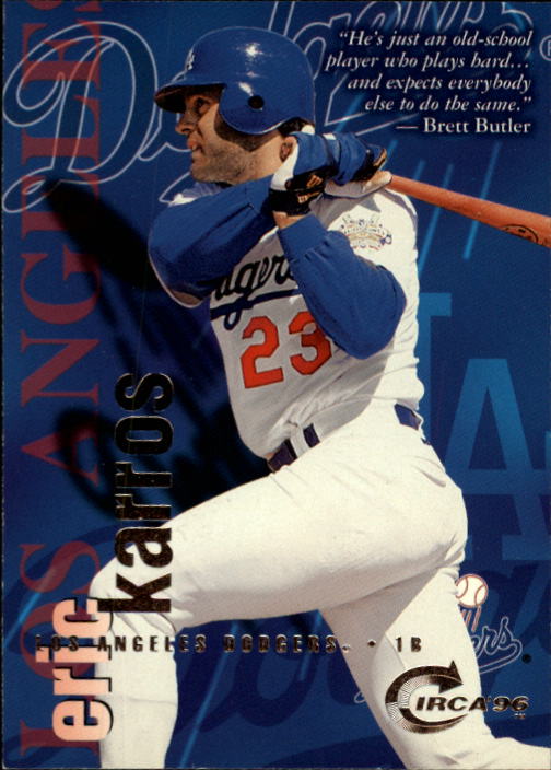 1996 Circa (Fleer/Skybox) Baseball "Main Set" Cards #1 to #200 Rookies and Vets - Picture 272 of 381