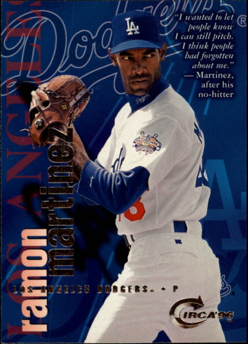 1996 Circa (Fleer/Skybox) Baseball "Main Set" Cards #1 to #200 Rookies and Vets - Picture 274 of 381