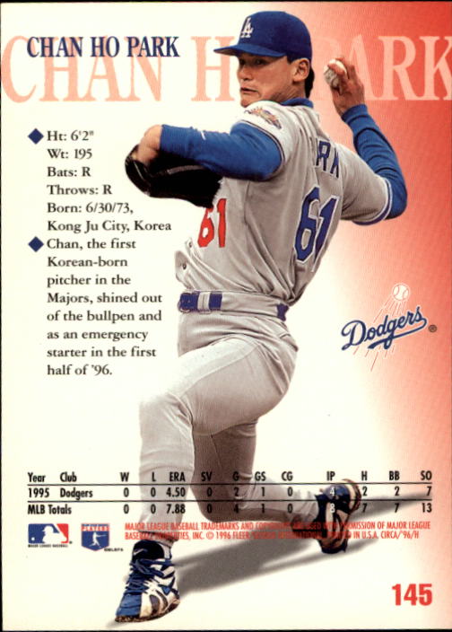 1996 Circa (Fleer/Skybox) Baseball "Main Set" Cards #1 to #200 Rookies and Vets - Picture 281 of 381