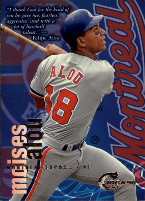 1996 Circa (Fleer/Skybox) Baseball "Main Set" Cards #1 to #200 Rookies and Vets - Picture 284 of 381