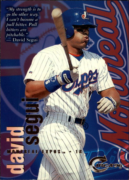 1996 Circa (Fleer/Skybox) Baseball "Main Set" Cards #1 to #200 Rookies and Vets - Picture 292 of 381
