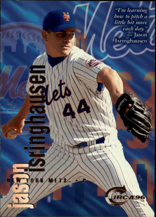 1996 Circa (Fleer/Skybox) Baseball "Main Set" Cards #1 to #200 Rookies and Vets - Picture 304 of 381