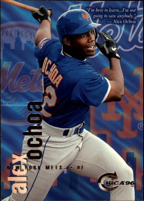 1996 Circa (Fleer/Skybox) Baseball "Main Set" Cards #1 to #200 Rookies and Vets - Picture 308 of 381
