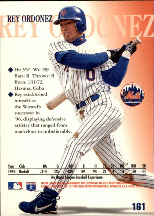 1996 Circa (Fleer/Skybox) Baseball "Main Set" Cards #1 to #200 Rookies and Vets - Picture 311 of 381