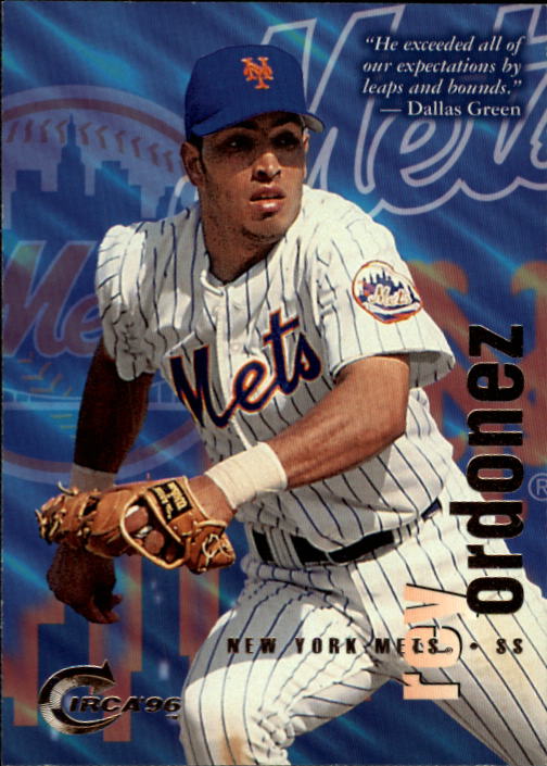 1996 Circa (Fleer/Skybox) Baseball "Main Set" Cards #1 to #200 Rookies and Vets - Picture 310 of 381