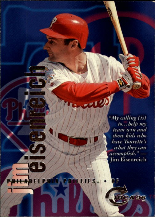 1996 Circa (Fleer/Skybox) Baseball "Main Set" Cards #1 to #200 Rookies and Vets - Picture 318 of 381