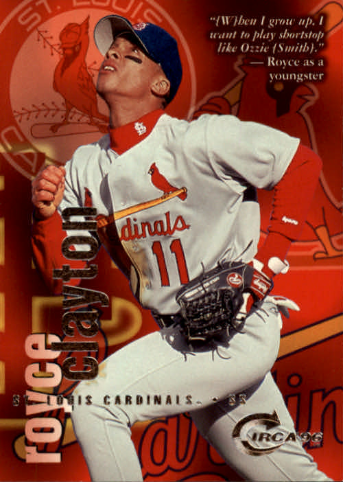 1996 Circa (Fleer/Skybox) Baseball "Main Set" Cards #1 to #200 Rookies and Vets - Picture 334 of 381