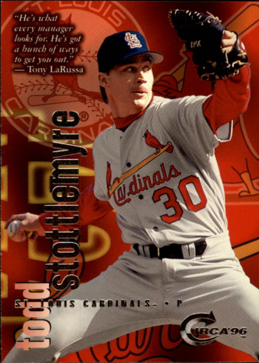 1996 Circa (Fleer/Skybox) Baseball "Main Set" Cards #1 to #200 Rookies and Vets - Picture 344 of 381