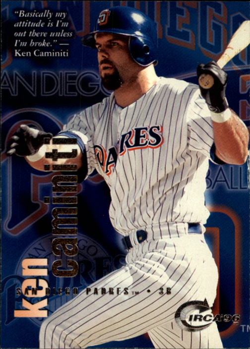 1996 Circa (Fleer/Skybox) Baseball "Main Set" Cards #1 to #200 Rookies and Vets - Picture 348 of 381