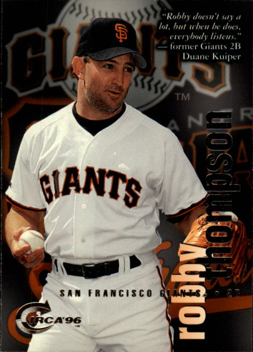 1996 Circa (Fleer/Skybox) Baseball "Main Set" Cards #1 to #200 Rookies and Vets - Picture 370 of 381
