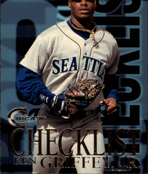 1996 Circa (Fleer/Skybox) Baseball "Main Set" Cards #1 to #200 Rookies and Vets - Picture 376 of 381