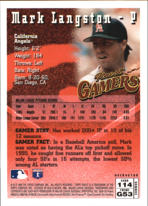 1996 miglior baseball parte 2 - Foto 103 di 137