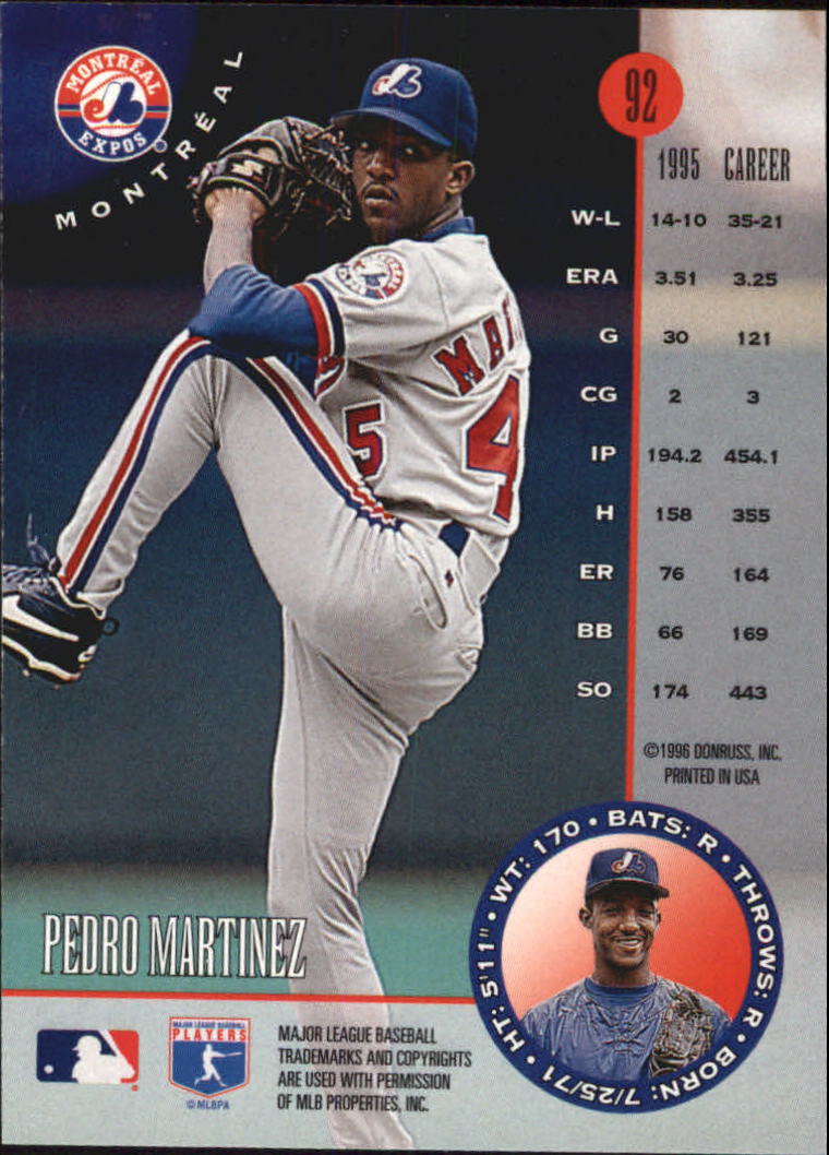 1996 Leaf Baseball "Press Proofs" Parallel Cards - Bild 7 von 41