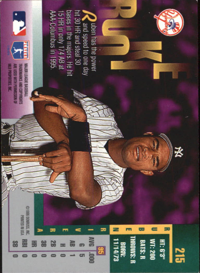 1996 Leaf Baseball "Press Proofs" Parallel Cards - Bild 17 von 41
