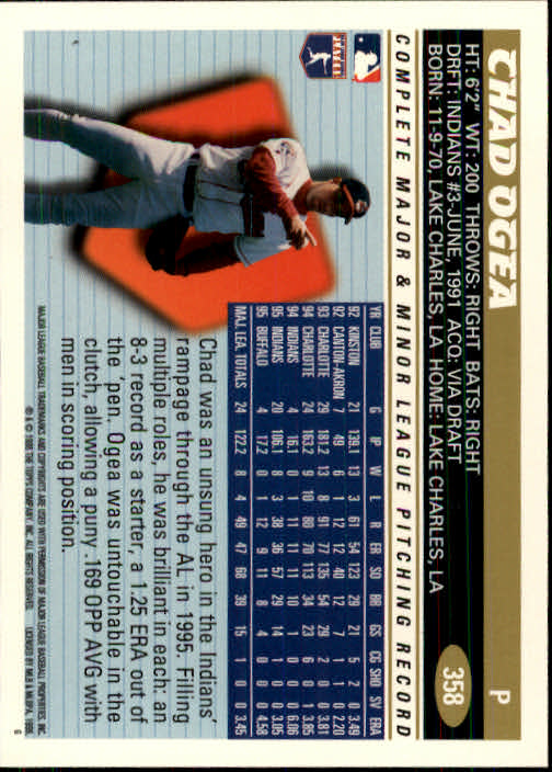 B1937- 1996 Topps Baseball Cards 251-440 +Inserts -You Pick- 10+ FREE US SHIP - Picture 217 of 417