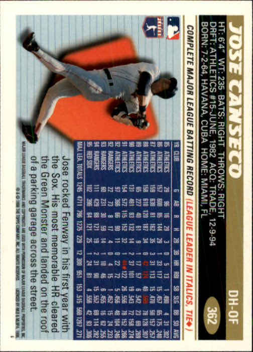 B1937- 1996 Topps Baseball Cards 251-440 +Inserts -You Pick- 10+ FREE US SHIP - Picture 225 of 417